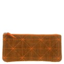 Astuccio con zip - Reuse arancio